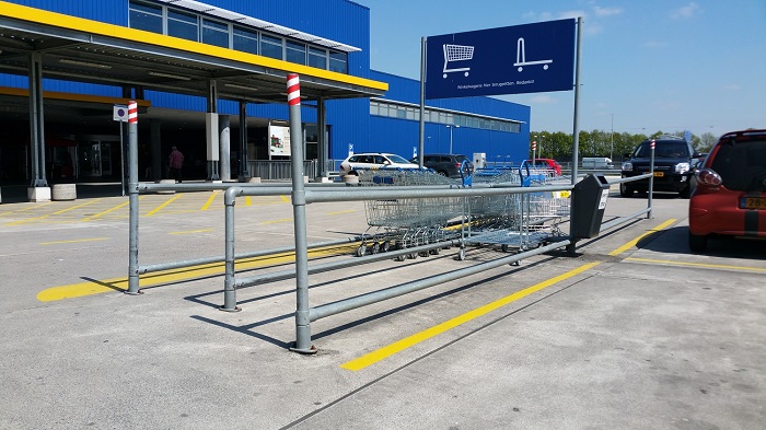 IKEA手推车护栏