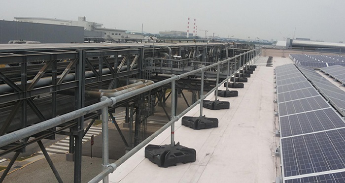 自立式防坠护栏